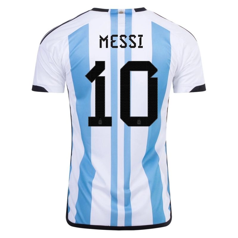 MAILLOT ARGENTINE 3 ETOILES DOMICILE 2022 2023 MESSI