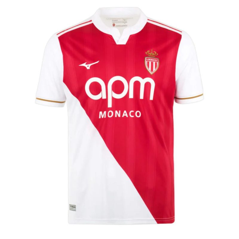Maillot AS Monaco Domicile 2025 2026 Pogba