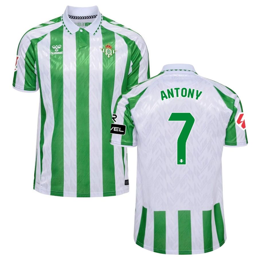 Maillot Betis Seville Domicile 2024 2025 Antony