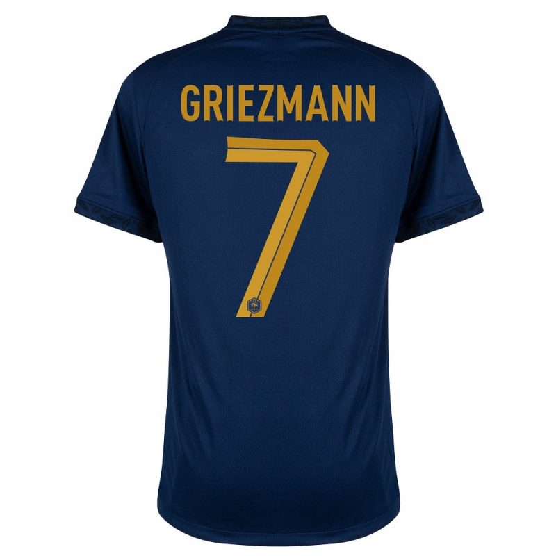 MAILLOT ENFANT EQUIPE DE FRANCE DOMICILE COUPE DU MONDE 2022 GRIEZMANN