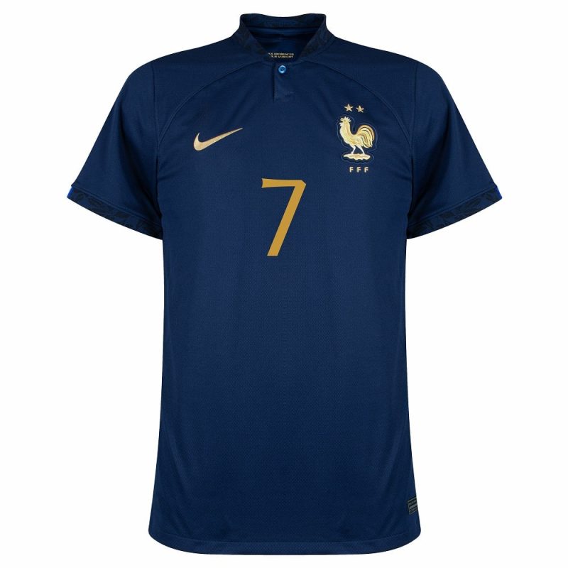 MAILLOT ENFANT EQUIPE DE FRANCE DOMICILE COUPE DU MONDE 2022 GRIEZMANN
