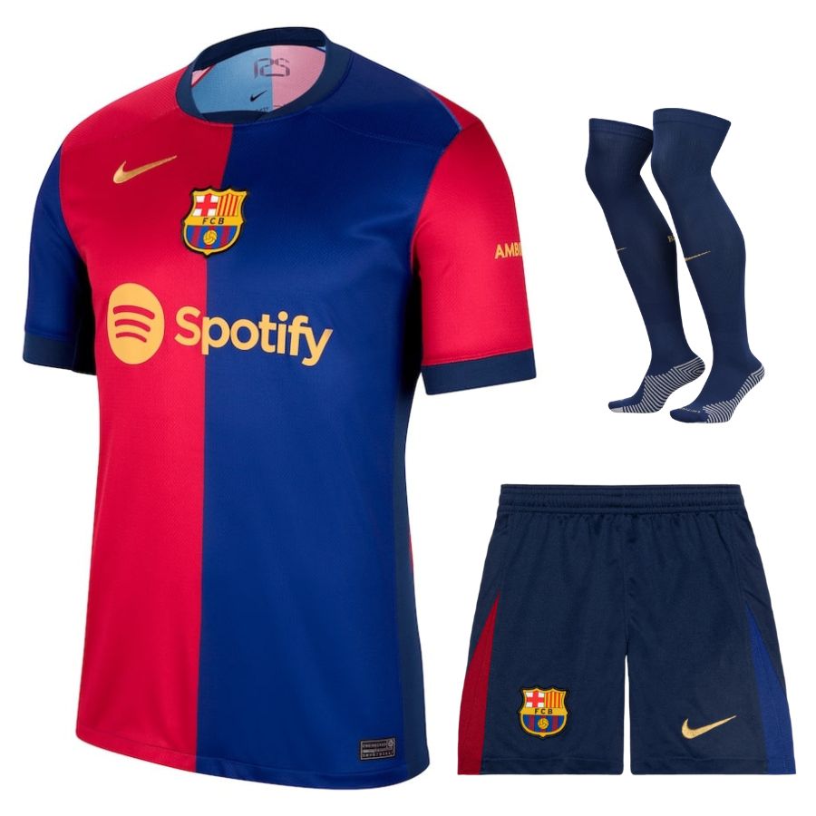 Maillot Kit Enfant Barca 2024 2025 Domicile