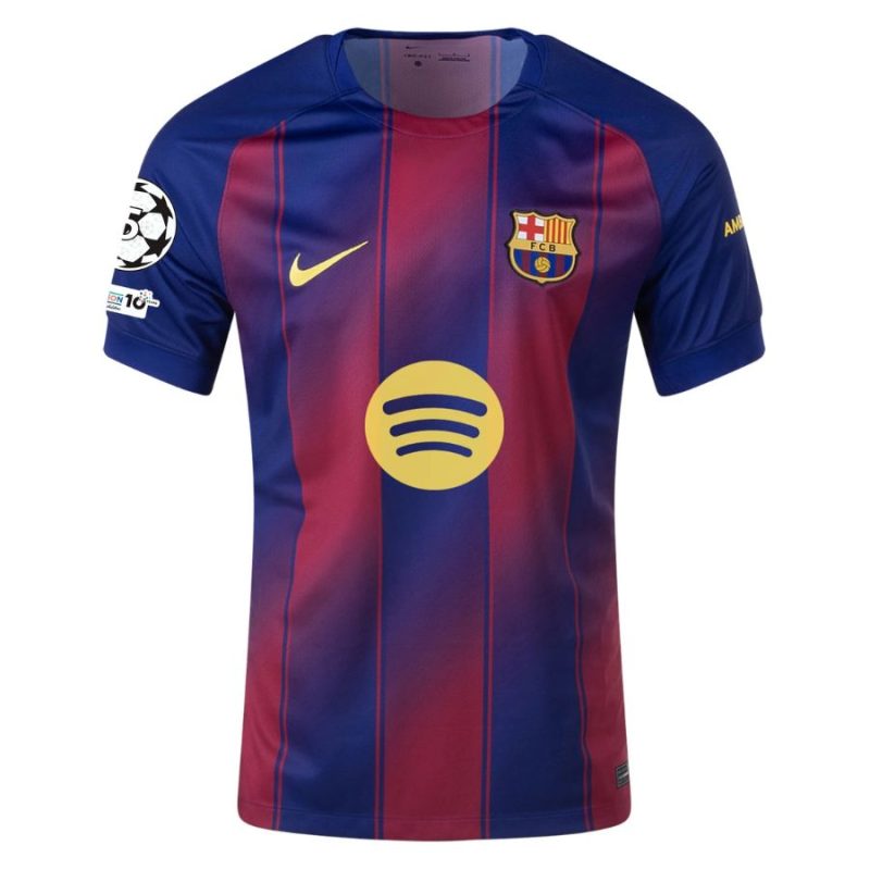 Maillot Kit Enfant Barca Domicile 2025 2026 Lewandowski UCL