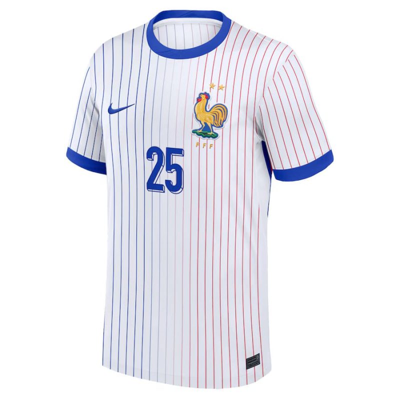 Maillot Kit Enfant Equipe de France Blanc 2024 2025 Cherki