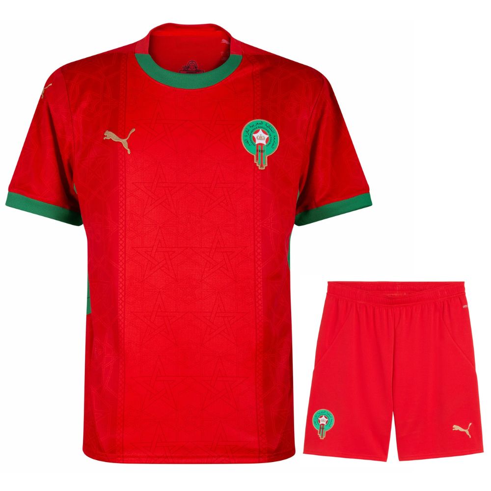 Maillot Kit Enfant Maroc Domicile 2025 2026