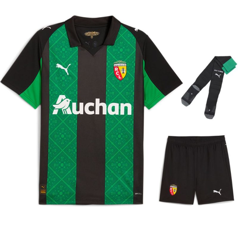Maillot Kit Enfant RC Lens Exterieur 2025 2026