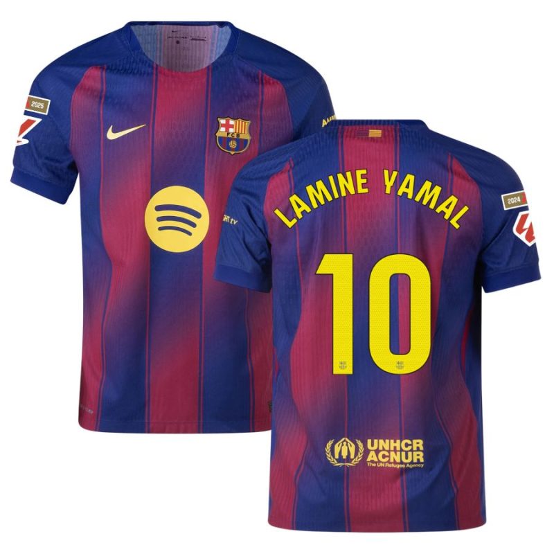 Maillot Match Barca Domicile 2025 2026 Lamine Yamal La Liga