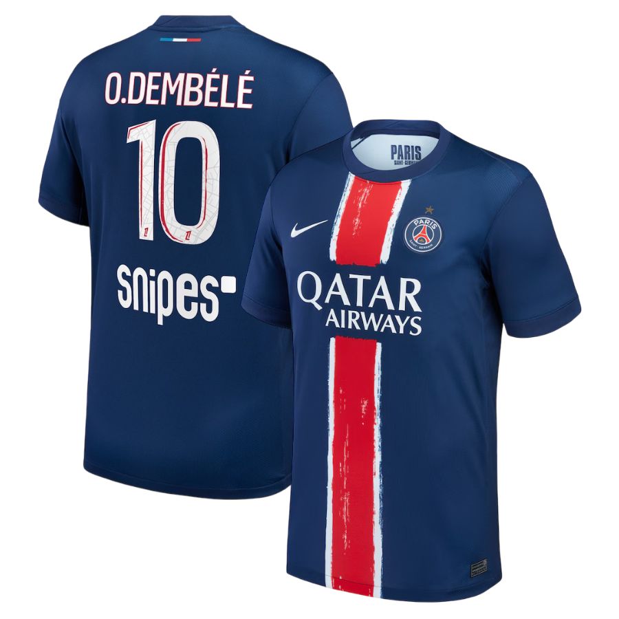 Maillot PSG Domicile 2024 2025 Dembélé 1 Etoile