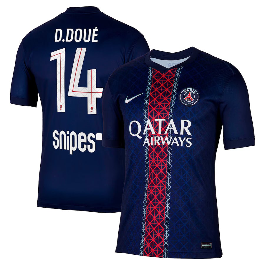 Maillot PSG Domicile 2025 2026 Désiré Doué
